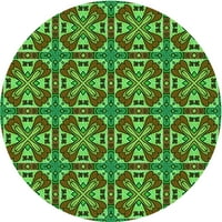Ahgly Company u zatvorenom okruglom uzorkovima Nebula Cipir za zelene površine, 6 'krug