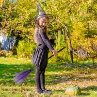 Halloween Witch Broomstick Halloween Dekoracije Dječji faza performanse