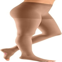 Mediven plus za muškarce i žene, HG Panty Open TOE kompresijske čarape, bež, III-standard