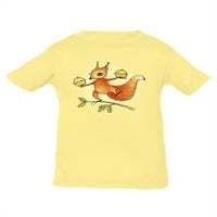 Vjeverica sa majicama majica dojenčad -Image by Shutterstock, meseci