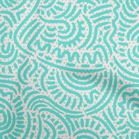 Onuone viskozni dres tirkizne zelene tkanine Japansko opseg opsega Ispisuje šivanje tkanine sa dvorištem