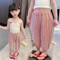 Dečije djevojke Ljetne duge pantalone Slim Vanjske haljine pantalone Leisure 1- godina Baby Child Kids
