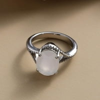 Trgovina LC Bijeli mjesec prsten za ženske nakit nakit za rođendanski pokloni nehrđajući čelik CT 2.