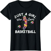 Samo djevojka koja voli košarkašku majicu