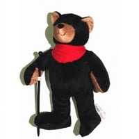 Crna medvjed beanie plišana igračka sa futrolom za hodanje od 20