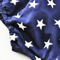 3-12Month patriotske majice za žene Dan nezavisnosti Osnovni vrhovi za žene V izrez Labavi patentni