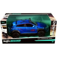Lamborghini Urus # sa krovnim stalak plavom metalnom metalnom metalnom metošću serije Diecast model automobila maistom
