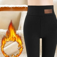 Hlače Žene Debela vuna zimske čvrste teške pantalone, tople hlače pamučne hlače pamučne kratke hlače