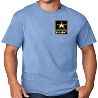 Majica za muškarce u Sjedinjenim Državama, 6xl svijetloplava plava