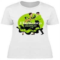 Zeleni flamenko plesači Dizajnirajte majicu Žene -Image by Shutterstock, Ženska XX-velika
