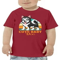 Slatka majica za djecu Husky Toddler -Image by Shutterstock, Toddler