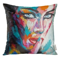 Fino originalno ulje slikanje na platnu iz šarenih emocija serija Fantasy Woman Portret jastučni jastučni