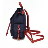Kolekcija Paula Veganski kožni ženski ruksak, funkcionalna torba torbica torbica Mia K - Baby Blue
