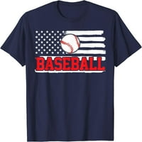 Baseball player USA Američka zastava 4. jula Majica