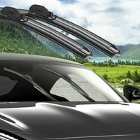 Dahmol 22 + 21 Brisač vjetrobranskog stakla Fit za Jaguar XKR + zamjenske bracketness brisača za prednji prozor za prozor za automobile j u rukama brisača