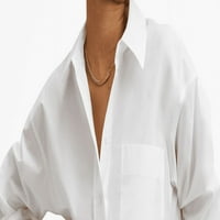 Mango ženska pamučna majica za žene bijele veličine 8