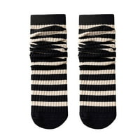Božićne čarape za žene Parovi Žene Striped Socks Mid Tube Jesen i Qinter Sve dugu cijev čiste pamučne