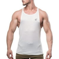 Muškarci mišićne majice bez rukava Top Bodybuilding Sport Fitness Work Vest 4xlt Muške košulje Velike