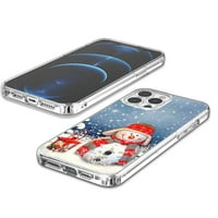 Crtani božićni jelen crveni sofe rub Hard Back Torbica za telefon za iPhone Pro MA XS MA XR XS Plus Poklopac