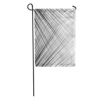 Array Grid mreža dinamičnih nepravilnih linija Sažetak geometrijskog tresela bašte za zastavu Dekorativna zastava kuće baner