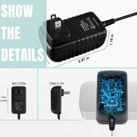 - Zamjena adaptera za izmjeničnu struju za Xantre XPowerPack Prijenosni napajanje kabl za kabel za napajanje PSU