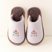Dječji papučice dječje kućne papuče dječje dječake crtane toplo u zatvorenom podne cipele chmora