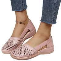 Ljetne žene ortopedske sandale izdužene modne casual cipele za hodanje plaže svijetlo ružičaste veličine