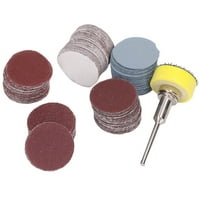Sanding Discs Kit, premazivanje stearinske kiseline 1 8in Shak Open presvučen brzim promjenama diska