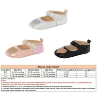 Tenmi novorođenčad Mary Jane Flats Comfort Creib Cipele Mekane jedinice princeze cipele Prvi walkers