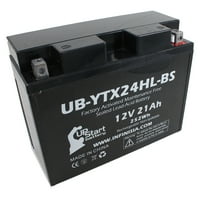 Zamjena baterije UB-YTX24HL-BS za Kawasaki V NULCAN 88, SE CC motocikl - tvornički aktivirani, bez održavanja,
