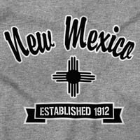 Novi Meksiko Slatka Zia Simbol Suvenir Muška grafička majica Tees Brisco Brends 5x