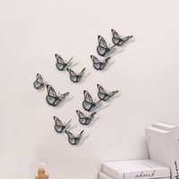 3D dvosložni sloj šareni leptiri ukras zidnih naljepnica