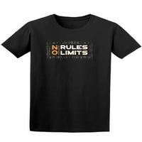 Nema pravila Nema ograničenja majica - Mumbine od Shutterstock, muškog XX-Large