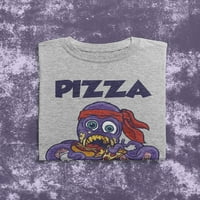 Pizza Ninja hobotnica majica MUN -SMARTPrints dizajni, muški medij