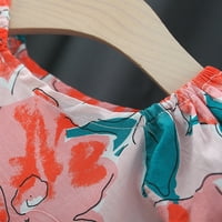Advoicd Cotton Leotard za djevojčice Toddler Baby Girls cvjetni leđa ruffledhy haljina dječja tijela