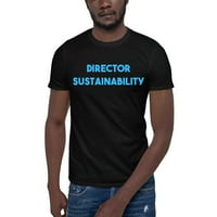 3xl plavi direktor Održivost kratkih rukava pamučna majica majica u nedefiniranim poklonima