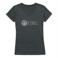 Republika 529-250-HCH- Utah Državna institucionalna majica za žene, HEATHER CHARCOAL - velike