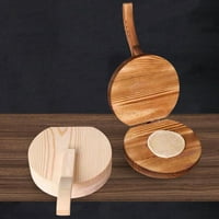 Efektivna tijesta Betterz dugačak životni vijek Drveni okrugli kvadratni oblik Knedla za kožu kalup kuhinje
