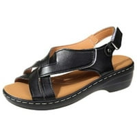 Loopsun Ljetne sandale za žene, ženske sandale, ženske ortopedske sandale za povećanje cipela izdubljene