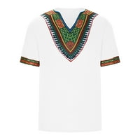 Lovskoo muns Ljetna majica kratkih rukava prema donjim vrhovima Klasični trendi povremeni etnički stil