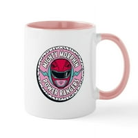 Cafepress - Moćni morfin Power Rangers Crvena - OZ Keramička šolja - Novelty Coffea čaj čaja