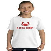 Little Crabby Cranky Beach Lover Crewneck T košulje Dječak Djevojka Teen Brisco Brends X