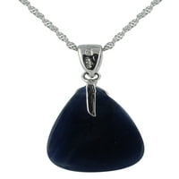Carillon Labradoritet Prirodni draguljski ogrlica sa privjeskom na nakit srebrnoj godišnjici