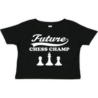 Inktastični budući šahovski šah i igra Champion poklon dječaka majica ili majica mališana
