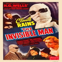Vrijeme postera Nevidljiv MAN MINI filmski poster 11inx17in Poster Boja Kategorija: Multi, Unfamed,