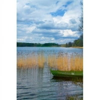 Posteranzi PDDEU46KSU šareni kanu po Lake Trakai Litvanija II Poster Print Keren Su - In