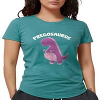 Cafepress - Pregosaurus majica - Womens Tri-Blend majica