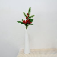 Fengduo umjetni božićni božićni borovi lažne biljke Pinecones DIY Fau Vjenčanje Kućni ukrasi za zabave