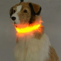 Punjivi ovratnici za pse - sjaj u tamnim pasama, trajni najlonski osvijetljeni ogrlice za male srednje
