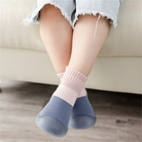 TODDLER Cipele Toddler Kids Baby Boys Girls Cipele First Walkers Kontrast Color Antislip cipele Socks